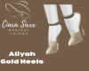 Aliyah Gold Heels