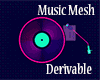 Derivable Music Mesh