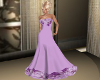 Lavender Fluted Gown