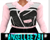 PINK -BLACK CROP JACKET