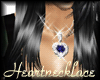 [AL] Blue Heart necklace