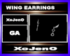 WING EARRINGS