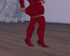 Sexy Red Thigh High Boot