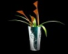 Silver/Blue Vase Plant