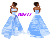 HB777 Ball Gown Lt Blue