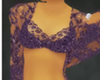 ~Q~Purple Lace Gown