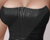 e Leather Mini Dress