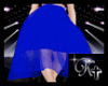 K- Blue Dance Skirt