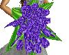wedding bouquet purple