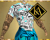 Rock Forever Top +Tattoo