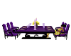 DND PURPLE DINING TABLE
