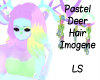 Pastel Deer Hair Imogene