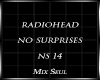 $ RadioHead No Surprises