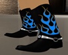 Flaming Heart Boots