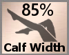 Calf Width Scaler 85% FA