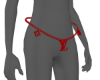 *LV Red Belly Chain