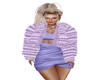 S4E Lilac Fur Jacket