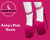 Asha's Pink Heels
