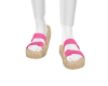 WHIRL Pink Sandals