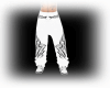 !K! Tribal White Pants