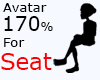 Avatar 170% Seat