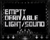 EMPTY LIGHT/SOUND BOX