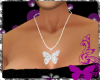 [CHY]butterfly necklace