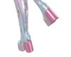 HK Chrome thigh boots