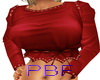PBF*Cute Red Top