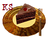 Cake Slice Chocolate*KS