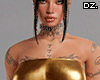 D. Sculpture Dress - GLD