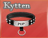 -K- Pup Black Collar