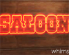Country Saloon Neon Sign