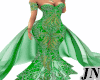 J*Majestic Green Gown