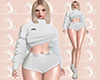 L:IDL Crop Outfit White
