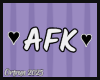 AFK Head Sign