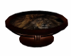 Oval Lion Coffee Table