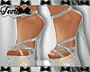 Silver Sparks Heels