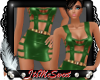 Shek Dress w/Shoes Green