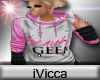 [Vic] Pink Geek Blazer