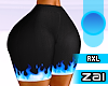 Flame shorts RXL Blue