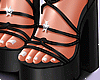 MAU/ LUISA BLACK HEELS