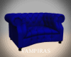 Royal Blue Armchair