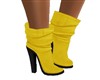 YELLOW ANKLE BOOTS