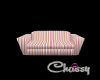 Pink Stripe Nap Couch