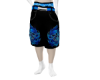 DDW  Blu Flame Skull SJ