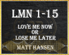 Matt Hansen-Love Me Now