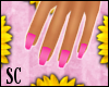 S|HOTT Pink Nails