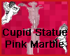 Cupid Statue Pink Marble