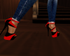 Sexy red & black heels